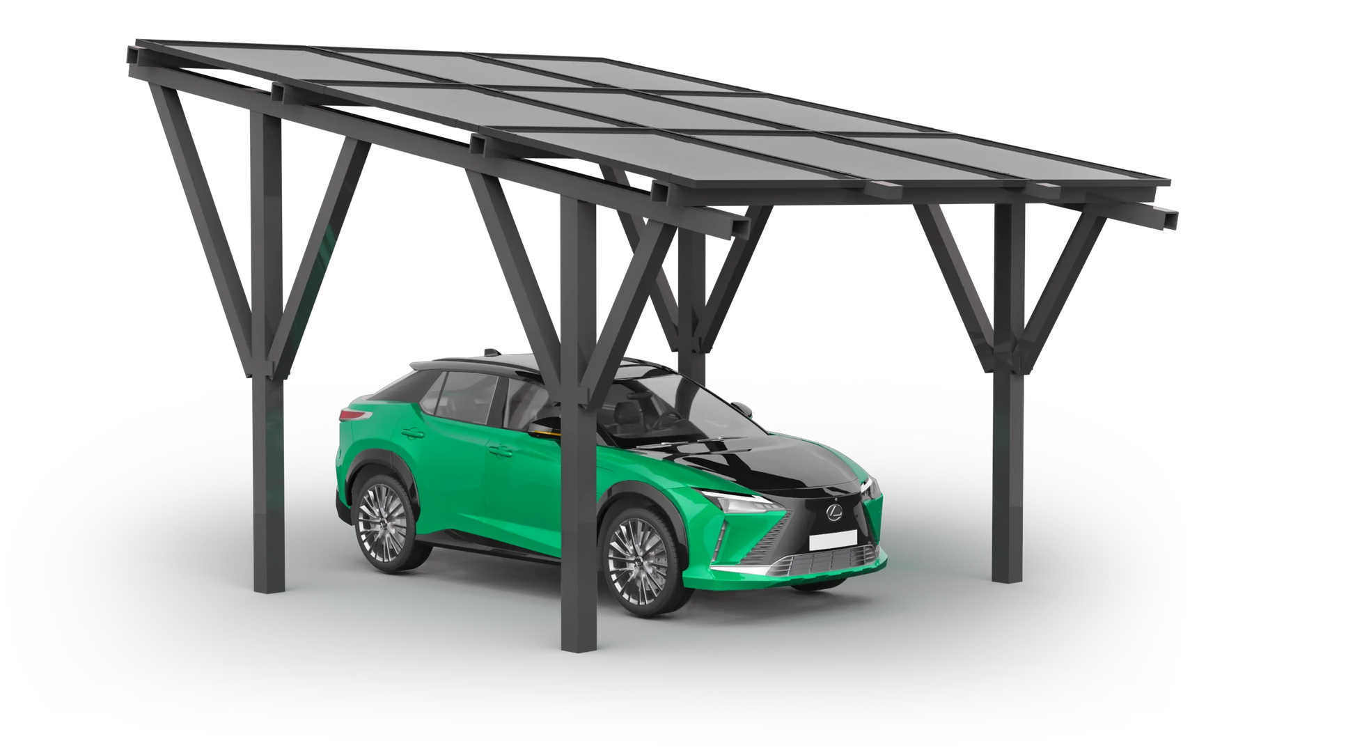 nanocarport Solar Carport for 1 car